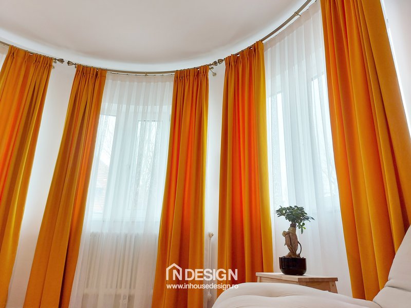 Seline Design - Draperii, perdele, storuri romane!